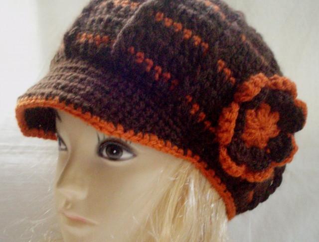 Háčkovaná čepička 618