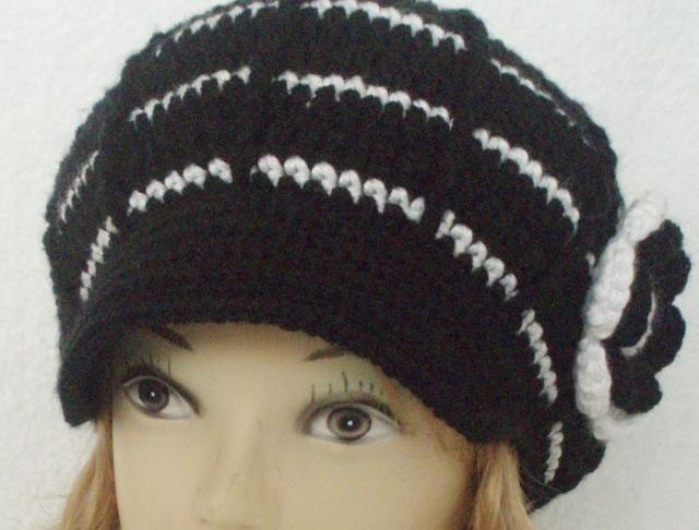 Háčkovaná čepička 618