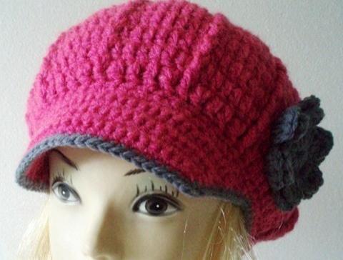 Háčkovaná čepička 618