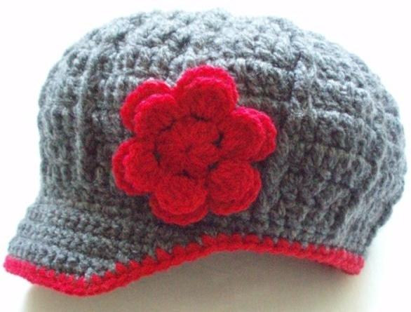 Háčkovaná čepička 618