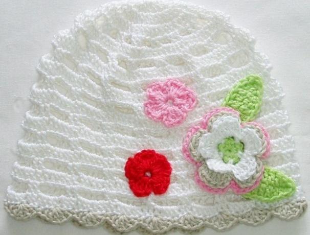 Háčkovaná čepička 618