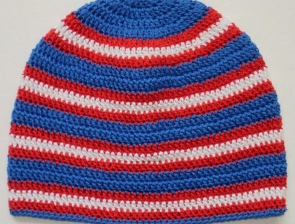 Háčkovaná čepička 618