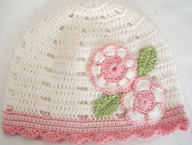 Háčkovaná čepička 618