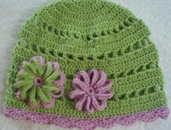 Háčkovaná čepička 618