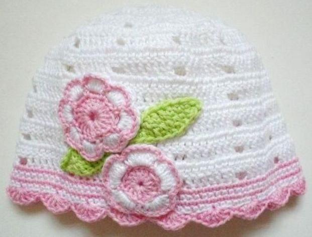 Háčkovaná čepička 618