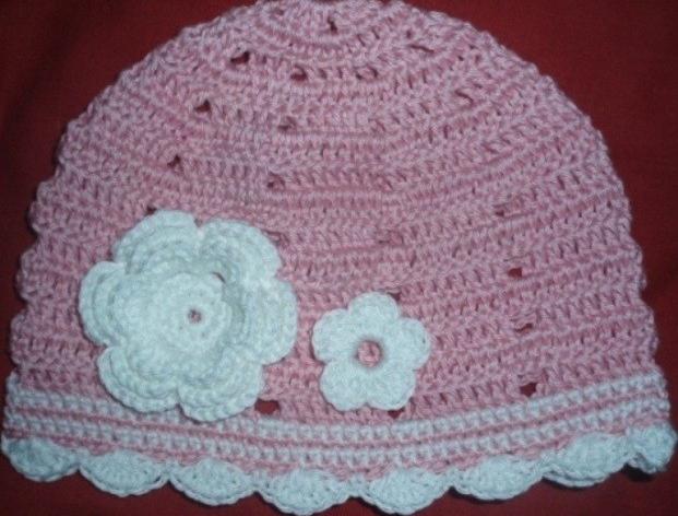 Háčkovaná čepička 618