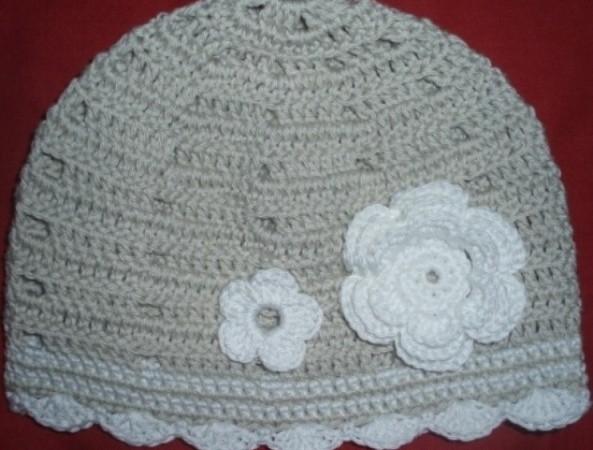 Háčkovaná čepička 618