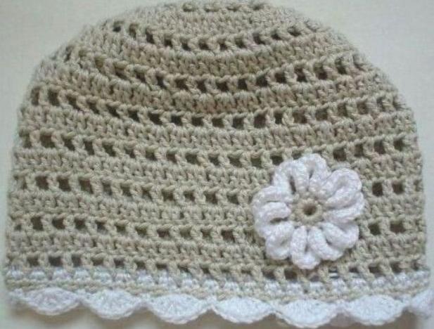 Háčkovaná čepička 618