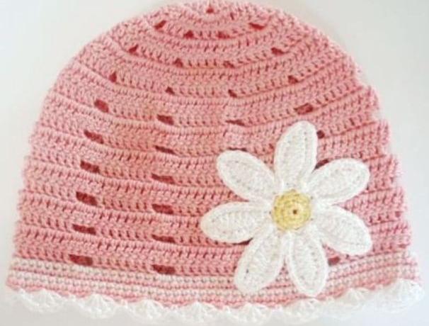 Háčkovaná čepička 618