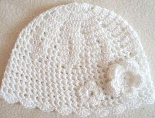 Háčkovaná čepička 618