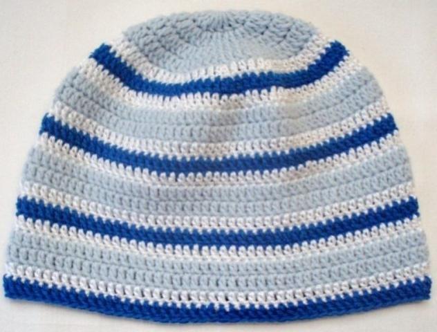 Háčkovaná čepička 618