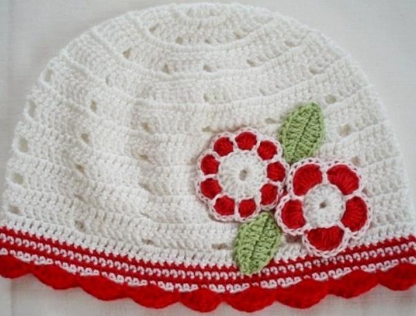 Háčkovaná čepička 618