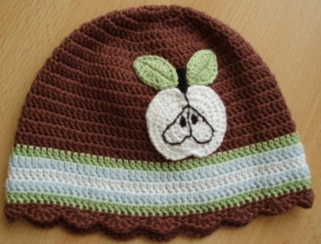 Háčkovaná čepička 618