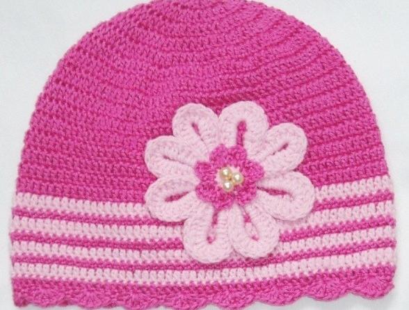 Háčkovaná čepička 618