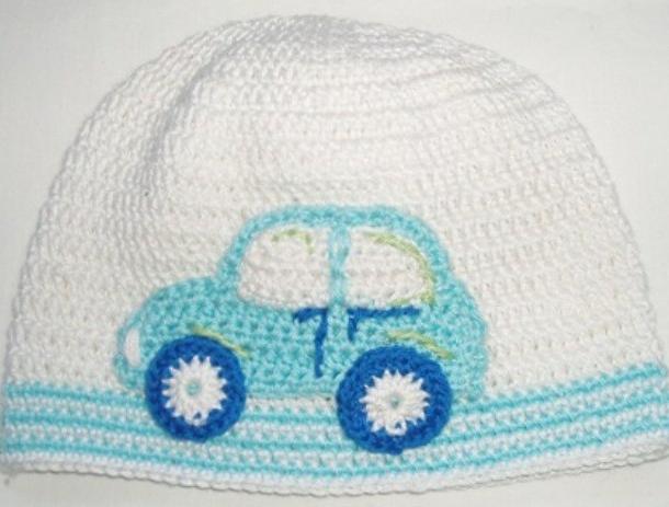 Háčkovaná čepička 618