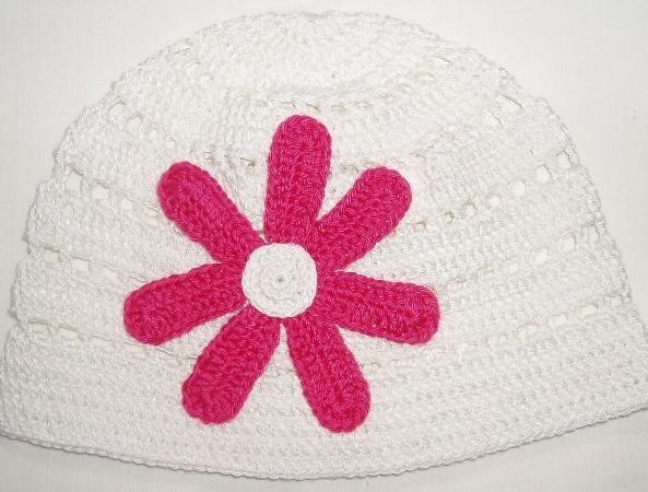 Háčkovaná čepička 618