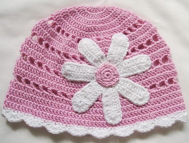 Háčkovaná čepička 618