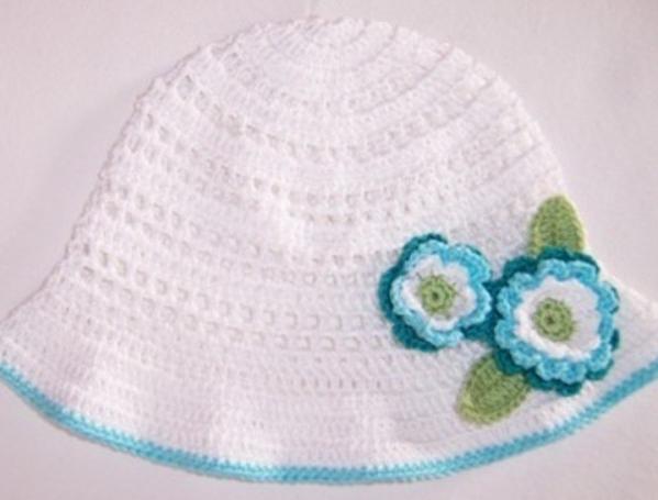 Háčkovaná čepička 618