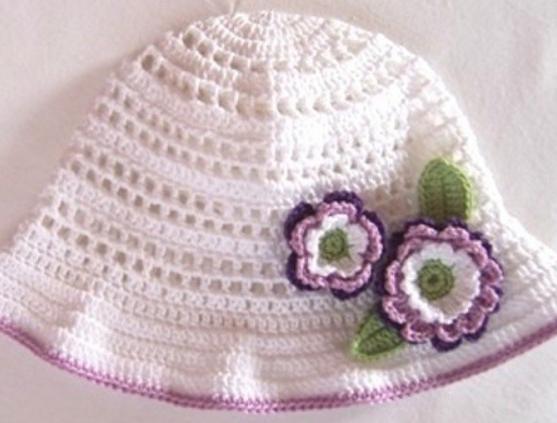 Háčkovaná čepička 618