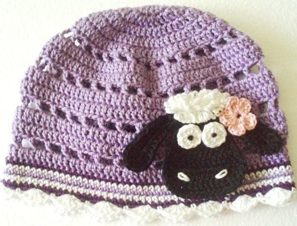 Háčkovaná čepička 618