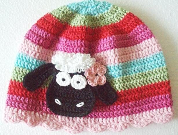 Háčkovaná čepička 618