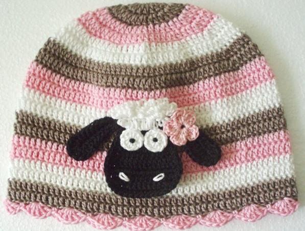 Háčkovaná čepička 618