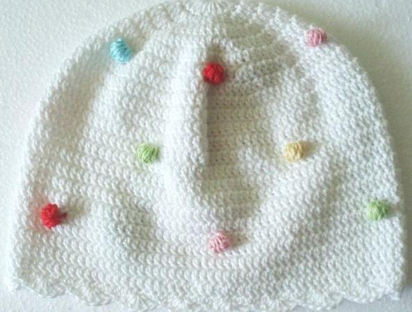 Háčkovaná čepička 618