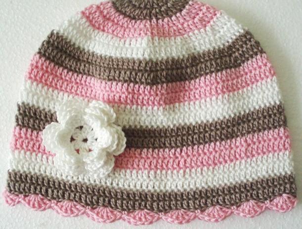 Háčkovaná čepička 618