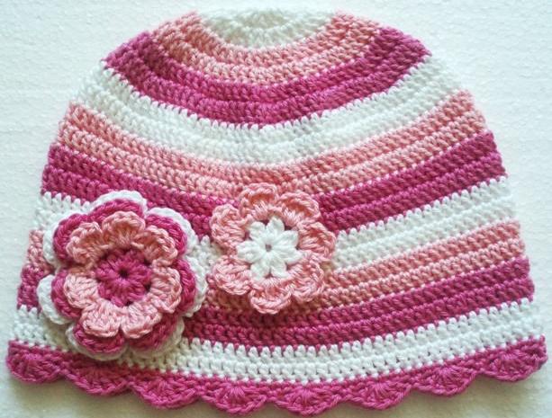 Háčkovaná čepička 618