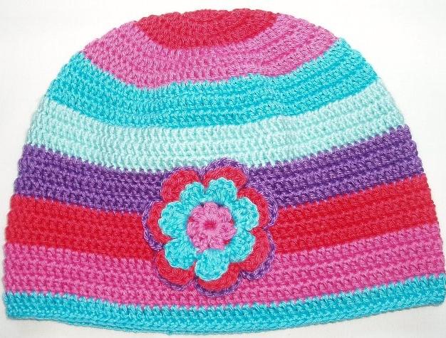 Háčkovaná čepička 618