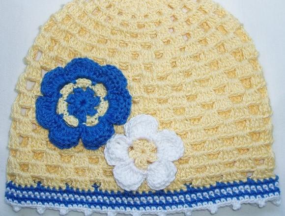 Háčkovaná čepička 618