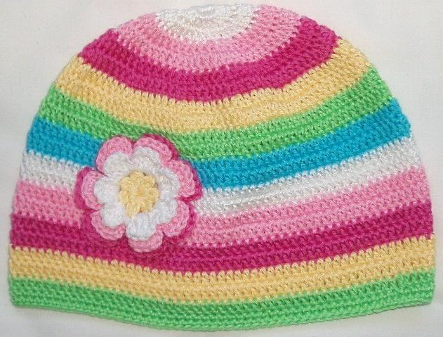 Háčkovaná čepička 618