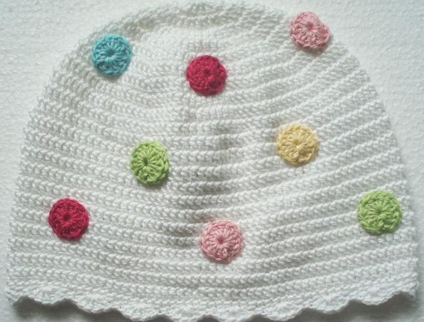 Háčkovaná čepička 618