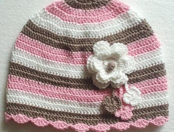 Háčkovaná čepička 618