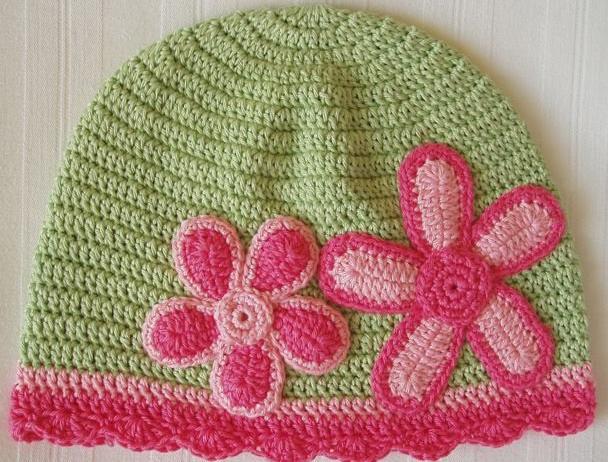 Háčkovaná čepička 618