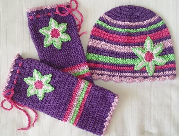 Háčkovaná čepička 618