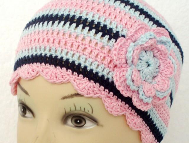 Háčkovaná čepička 618