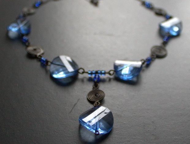 MODŘE ZASNĚNÉ tanec srdce elegantní sada spirála výrazný taneční výrazné orient led trojúhelník orientální jedinečný komplet jedinečné 