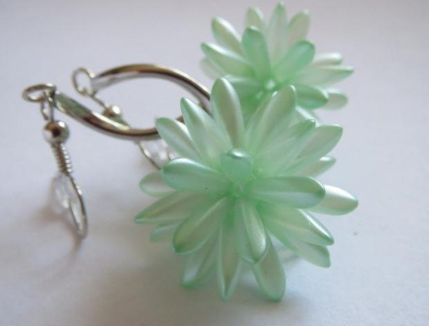 Šité čtverečky - aquamarineAB