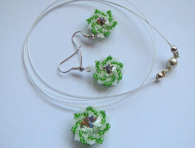 Šité čtverečky - aquamarineAB