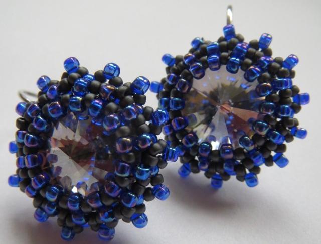 Šité čtverečky - aquamarineAB