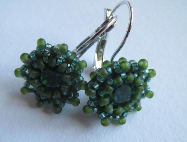 Šité čtverečky - aquamarineAB