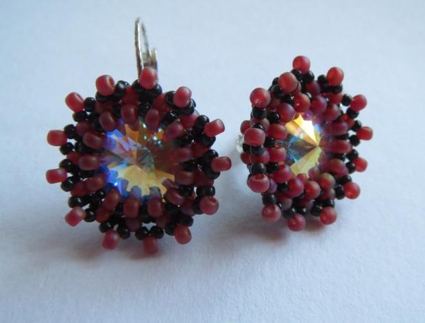 Šité čtverečky - aquamarineAB