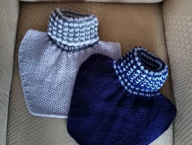 Háčkovaná bílá se srdíčky - 50cm