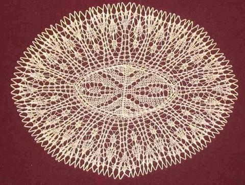 Dečka - oválná dekorace dárek dečka na stůl 