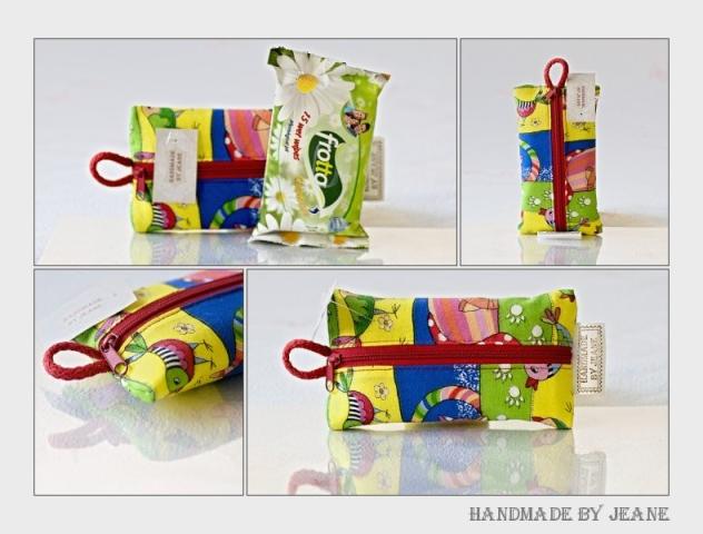 pouzdro na vlhčené kapesníčky