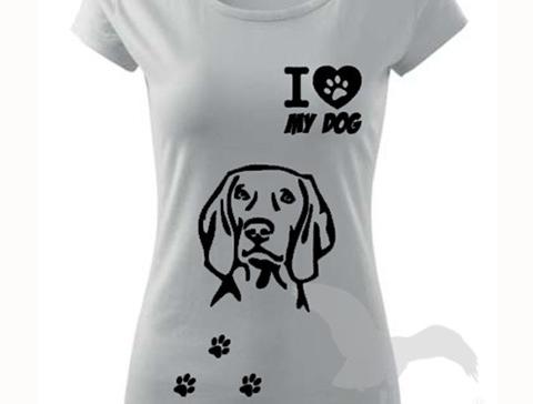 I love my dog - ohař
