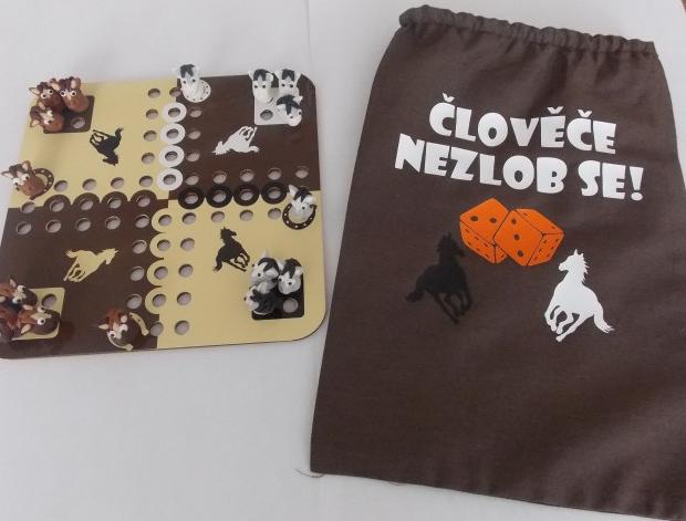 Člověče nezlob se - koníci