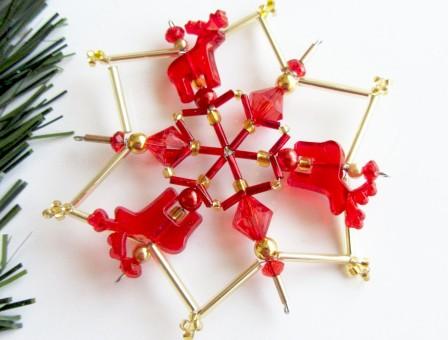 Vánoční ozdoba - Větrný mlýn