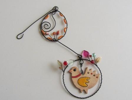 Vánoční ozdoba - Větrný mlýn